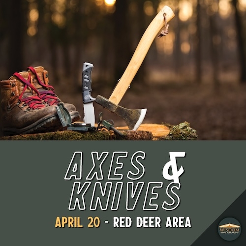 Axes and Knives - Red Deer <span>E1074</span>